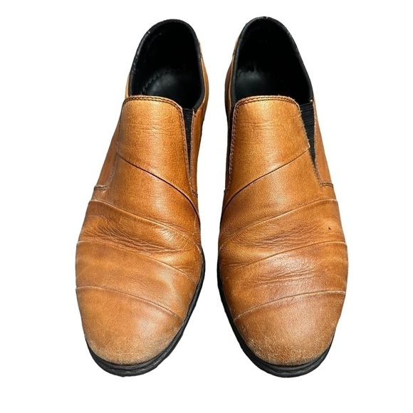Rieker antistress size 6.5 slip on 1” low heel tan booties size 6.5 - Picture 1 of 10